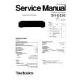 TECHNICS SHGE90 Service Manual cover photo