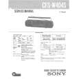 SONY CFSW404S Service Manual cover photo