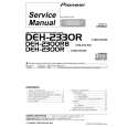 PIONEER DEH-2300R Service Manual cover photo