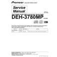 PIONEER DEH-3780MP Service Manual cover photo