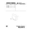 SONY KVJ21MF5 Service Manual cover photo