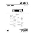 SONY STSA5ES Owner's Manual cover photo