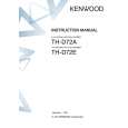 KENWOOD TH-D72 Owner's Manual cover photo