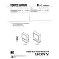 SONY KP-61XBR48 Owner's Manual cover photo