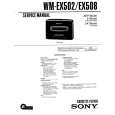 SONY WMEX508 Service Manual cover photo