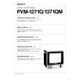 SONY PVM1271Q Owner's Manual cover photo