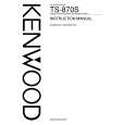 KENWOOD TS-870S Owner's Manual cover photo