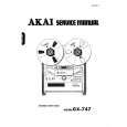 AKAI GX-747 Service Manual cover photo