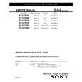 SONY KV13FS110 Service Manual cover photo