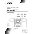 JVC MX-J270US Owner's Manual cover photo