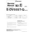 PIONEER S-DV55ST-Q/XMD/EW Service Manual cover photo
