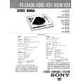 SONY PS430C Service Manual cover photo