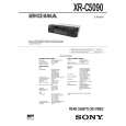 SONY XRC5090 Service Manual cover photo