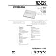 SONY MZE25 Service Manual cover photo