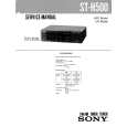 SONY STH500 Service Manual cover photo