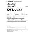 PIONEER XV-DV363/NTXJ Service Manual cover photo