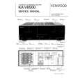 KENWOOD KAV8500 Service Manual cover photo