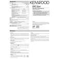 KENWOOD DPC-X347 Owner's Manual cover photo