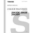 TOSHIBA 29A3DEE Service Manual cover photo