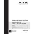 HITACHI 51F710A Owner's Manual cover photo