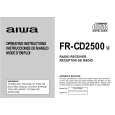 AIWA FRCD2500 Owner's Manual cover photo