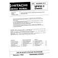 HITACHI CPT1472 Service Manual cover photo