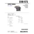 SONY XVMR75 Service Manual cover photo