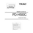 TEAC PD-H500C Service Manual cover photo