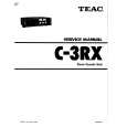 TEAC C3RX Service Manual cover photo