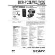 SONY DCRPC3 Service Manual cover photo