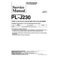 PIONEER PLJ230 Service Manual cover photo