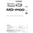 PIONEER MDP100 Service Manual cover photo