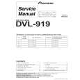 PIONEER DVL-919/RAM Service Manual cover photo