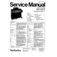 TECHNICS SX-GX7 Service Manual cover photo