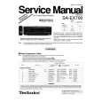 TECHNICS SAEX700P/PC Service Manual cover photo