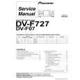 PIONEER DV-F07 Service Manual cover photo