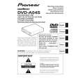 PIONEER DVD-A04S Owner's Manual cover photo