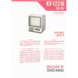 SONY KV1221R Service Manual cover photo