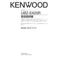 KENWOOD UBZ-EA20R Owner's Manual cover photo