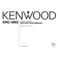 KENWOOD KRC-4902 Owner's Manual cover photo