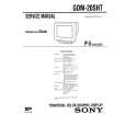 SONY P5 CHASSIS Service Manual cover photo