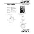 SONY SSD205S Service Manual cover photo