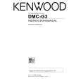 KENWOOD DMCG3 Owner's Manual cover photo