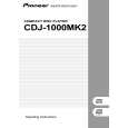 PIONEER CDJ-1000MK2/KUCXJ Owner's Manual cover photo