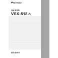 PIONEER VSX-518-S/NAXJ5 Owner's Manual cover photo