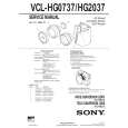 SONY VCL-HG0737 Service Manual cover photo