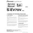 PIONEER S-EV70V/XTM/E Service Manual cover photo