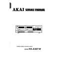 AKAI HXA301W Service Manual cover photo