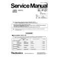 TECHNICS SL-P127 Service Manual cover photo