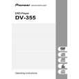 PIONEER DV-355-K/RDXJ/RBNC Owner's Manual cover photo